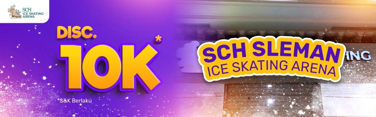SCH Ice Skating Arena Sleman diskon 10K di Easyticket!
